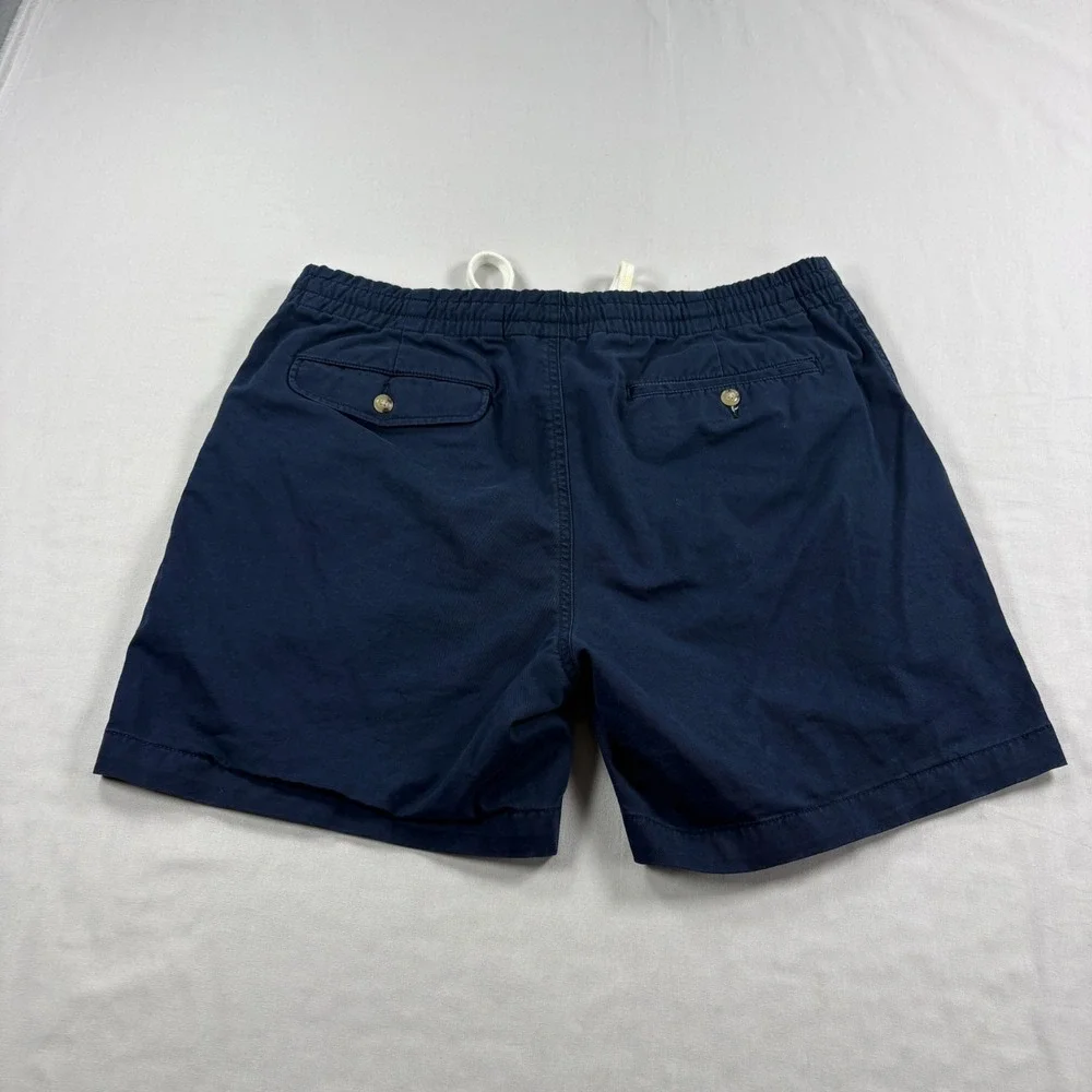 Polo Ralph Lauren Shorts Mens Large Blue Prepster Chino Stretch Classic Fit